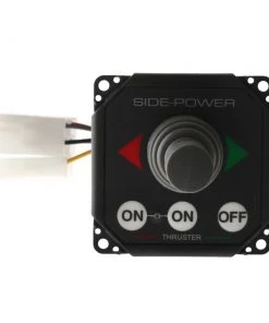 Sleipner Side-Power Joystick Thruster Control Panel Rectangular Grey Design