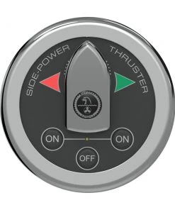 Side-Power Boat Switch Thruster Control Panel Round Grey Design