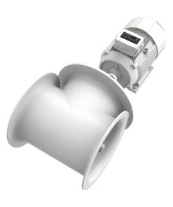 Side-Power AC Thruster Diameter 386mm 230V 520/450kg Vertical Install